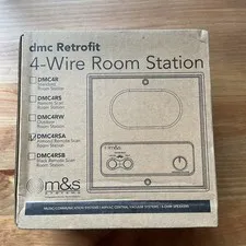 M&S DMC4RSA Retrofit Indoor 4 Wire Remote Scan Room Station Almond Intercom