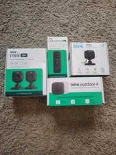 Blink Home Security System - Doorbell, Outdoor 4, Blink Mini 2K+, Blink Doorbell