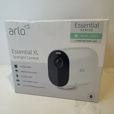 Arlo Essential XL Spotlight VMC2032 1080p Wireless Security Camera - White