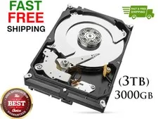 3000GB 3TB ELEC DVR NVR Compatible Hard Drive Internal 3.5 FREE SHIPPING