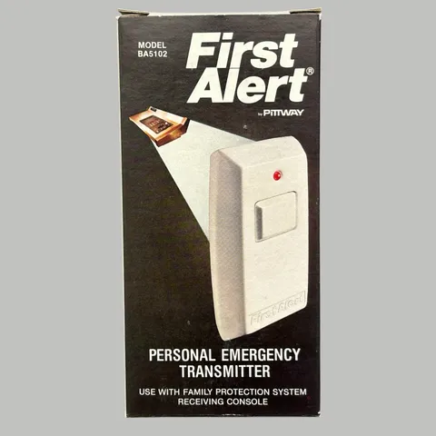 NOS Pittway First Alert Personal Emergency Transmitter BA5102 VTG Home Security
