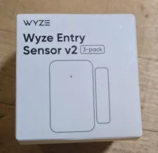 Wyze Entry Sensor v2 Wireless Battery Indoor White 3-Pack WSES2-3PK