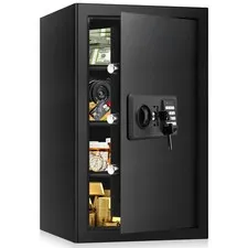 5.2 Cub Large Home Safes Fireproof Wterproof, Anti-theft Fire Safe with Progr..