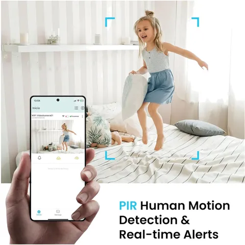 Indoor Home Surveillance Cam - 5GHz WiFi, Free Cloud Storage