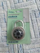 Combination Padlock - Home by Rite Aid - NEW SEALED Free Shipping