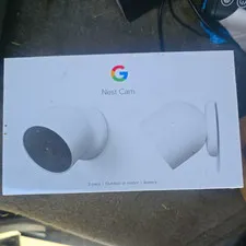 Google Nest Cam Battery 2-Pack Indoor/Outdoor 1080p Night Vision Wireless