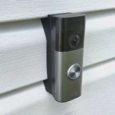 No-Drill 4.5" Dutch Lap Siding Bracket Ring Battery Doorbell Pro Retinal 4K