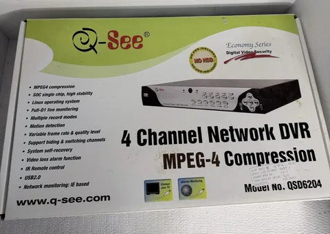 Q-See - QSD6209-250  9 Channel Network DVR 250GB USB 2.0 Port DVR