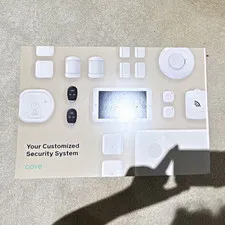 Cove Home Security Complete System White Keypad, Sensors Wi-Fi Alexa/Google