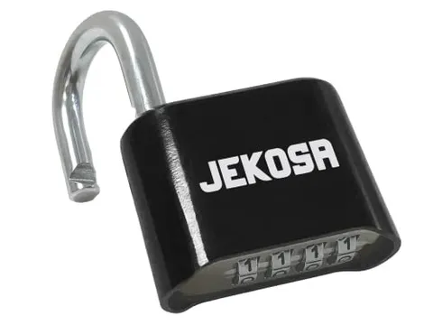  JKB/50 [Weatherpoof] Heavy Duty Combination Lock Outdoor  Black Normal Shackle