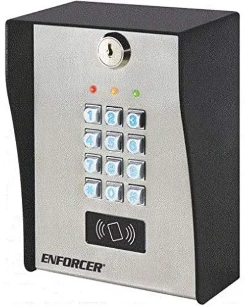 SK-3133-PPQ Heavy-Duty Outdoor Access Control Keypad with Proximity Reader, H...