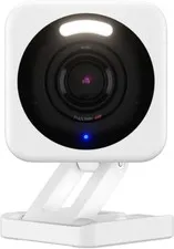 WYZE Cam v4 Wi-Fi 2.5K QHD Indoor/Outdoor Plug-In Smart Security Camera, White