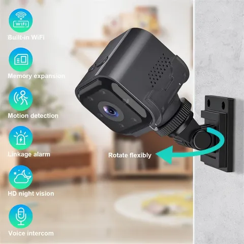 180MHz Wi-Fi Camera 2.4GHz~2.4835GHz For Photo Video Real-Time Viewing