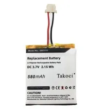 Replacement DBC835 DBC835-V2 Battery for ADT Wireless HD Doorbell Camera, 3.7V