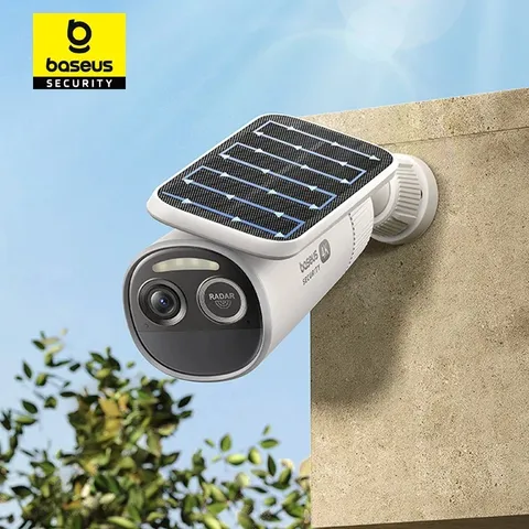 Baseus Security S2 Outdoor Camera 4K Clarity Solar Wireless Wifi Camera Smart Fa