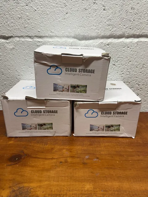 Lot Of 3  Cloud Storage Intelligent Camera C31W 360 New Open Box