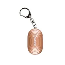 2-in-1 Personal Alarm with LED Light, Auto Keychain, 2.5 x 1.5 x 1.5 in, Rose