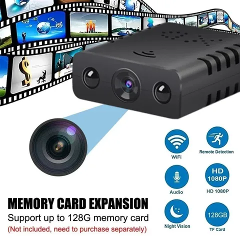 2026 Smart Mini WiFi Camera Wireless 1080P HD Night Cam Home Security
