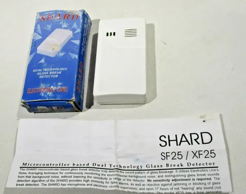 Shard SF25/XF25 Dual-Technology Glass Break Detector