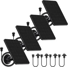 4 Pack Solar Panel for Blink Outdoor 2K+/4(4th Gen)/Outdoor(3rd Gen)