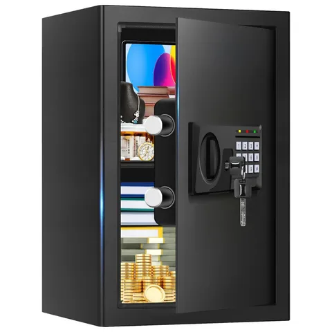 3.3 Cu Ft Fireproof Waterproof Safe Box Digital Keypad Home Security Safe
