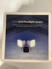 Blink Wired Floodlight Camera Smart security camera 2600 lumens HD live view NEW