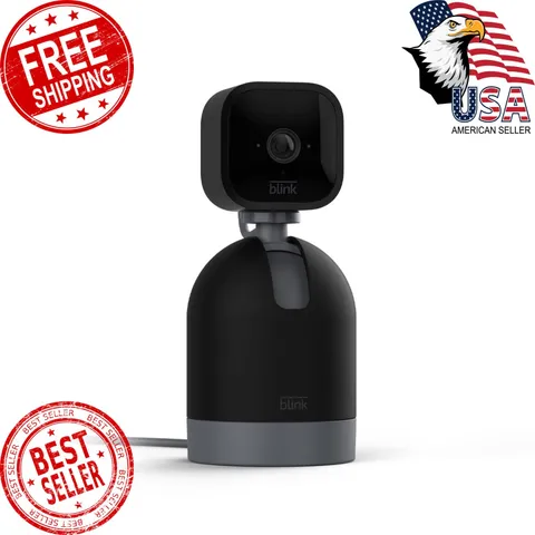 Blink Mini Pan-Tilt Camera 1 Pack Black