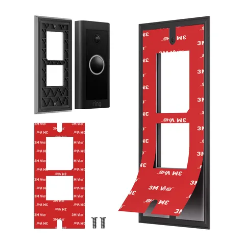 Adhesive Video Doorbell Mount for Ring Video Doorbell Wired (2021 Release) – ...