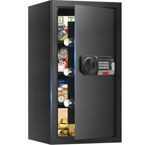 6.1 Cuft Large Fireproof Safe for Documents, Digital Security Personal Safety...