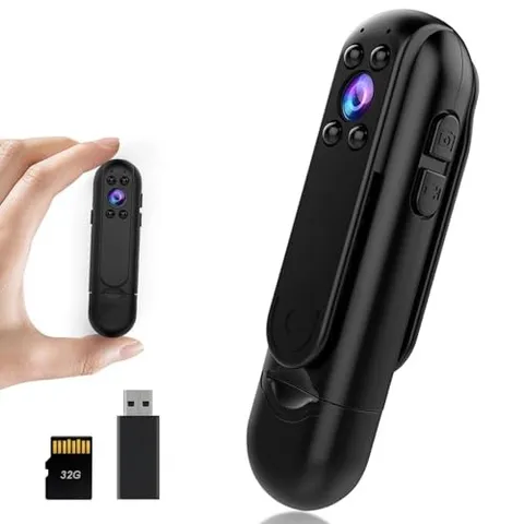 Mini Body Camera with Audio and Video Recording HD 1080P Body Cam, 32GB 
