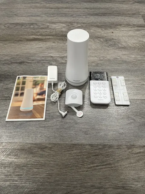 SimpliSafe Gen3 Wireless Home Security Kit - Base, Keypad, Motion Sensor As-Is