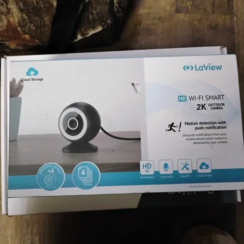 LaView 4-Pack 2K HD Outdoor/Indoor WiFi Smart Security Cameras Weatherproof NEW