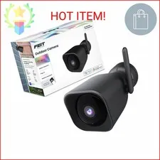 Feit Electric CAM/WM/WiFi 1080p HD Outdoor WiFi Smart Home Security Camera with