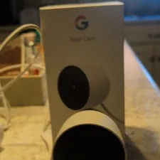 Google Nest Cam Indoor 1080p Wi‑Fi IP Surveillance Camera w/ Mic, White
