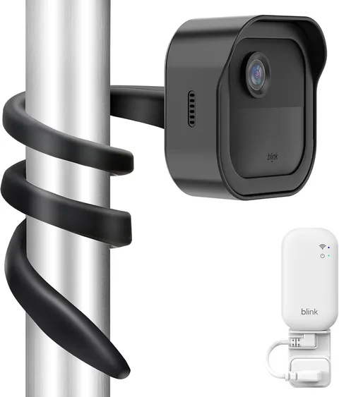 1-Pack Flexible Twist Mount for Blink Outdoor 4/Outdoor 2K+/3Rd Gen (Black)