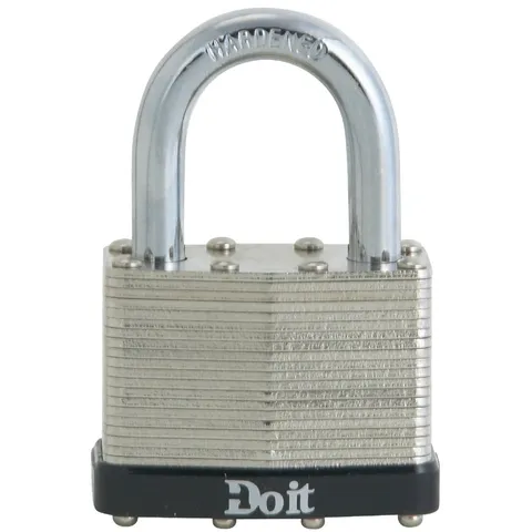 Do it Laminated Steel 2" Laminated Pin Tumbler Padlock 1805DDIB SIM Supply, Inc.