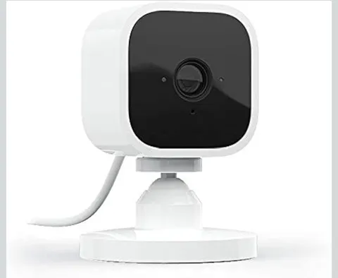 Blink Mini White Indoor Plug-In Live HD Smart Security Camera (New in Box)