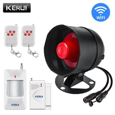 KERUI Tuya APP WIFI Wireless Home Security Alarm System Motion Sensor Burglar