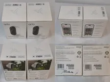 Arlo Essential Outdoor Camera 2nd Gen Security Wireless NIB Set of 2 #W5529