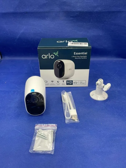 Arlo Essential Spotlight Camera -(Pack of 1) White, VMC2230