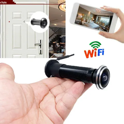 1080P Wireless WiFi Door Camera Camcorder Recording For iPhone Smartphone Indoor