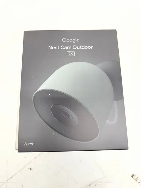 Google Nest Outdoor Smart Security Camera (Wired, 2nd Gen) - Hazel
