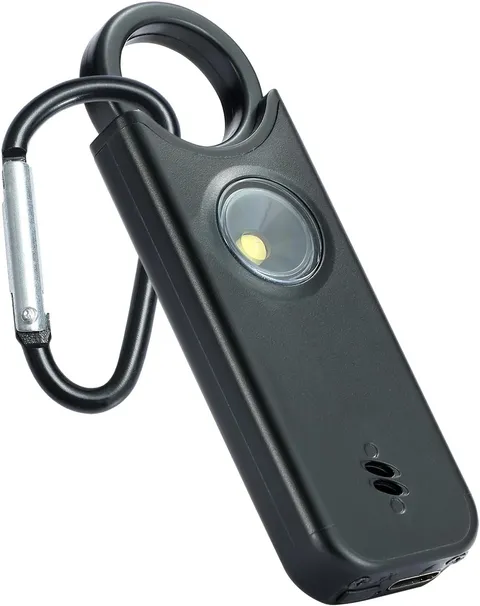 Personal Safety Alarm - 135Db Ultra Loud Siren with LED Strobe Light, USB-C Rech