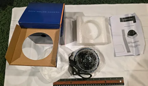NEW- FPS 304DW IR Color Security Dome Camera, Sony 1/3" Super HAD CCDII