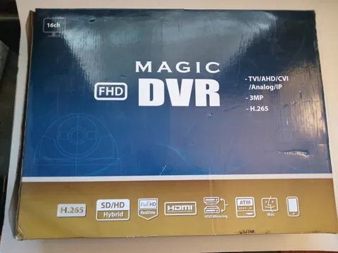 NEW Open Box Eyemax Magic CCTV DVR H.265 16 Channel TVST PVT 16N5