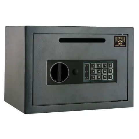 Electronic Safe Deposit - Drop Safe with Digital Keypad and 2 Manual Override...