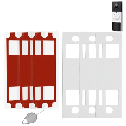 Adhesive Video Doorbell Tape Mount Compatible with TP-Link Tapo Smart Video D...