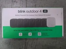 Blink Security Cameras 6 Camera Set Outdoor 4 XR with Sync Module HD Wireless
