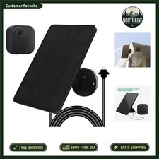 4W Solar Charger with Adjustable Mount for Blink Outdoor 4 - 13.12FT Cable