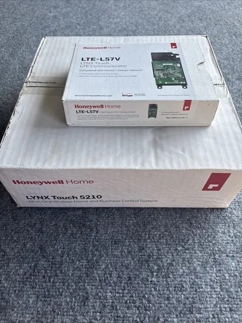 Honeywell LYNX Touch 5210 Touchscreen Wireless Panel with LTE-L57V Radio NEW!!!!